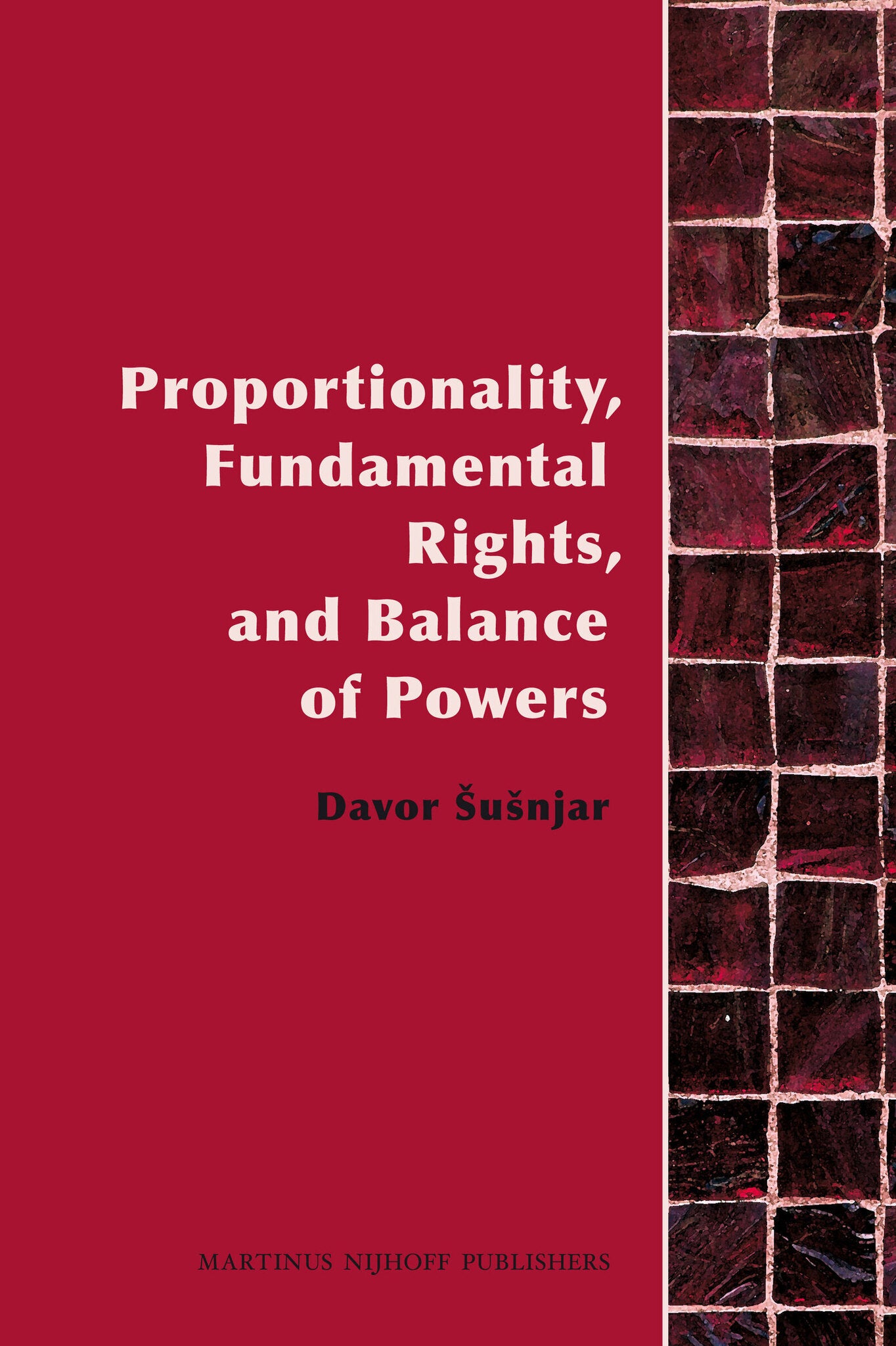 Cover image for Proportionality, Fundamental Rights and Balance of Powers ISBN 9789004182868